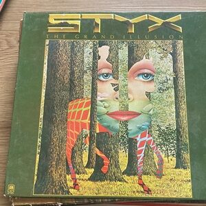 Styx 'The Grand Illusion' Vinyl Record